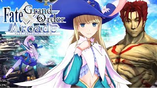 【Fate/Grand Order Arcade】弱体化されてなお最強クラスの制圧力！妨害特化の超タゲパ！デオン＆レオニダス！【Chevalier d'Eon】【FGOAC】【FGOアーケード】