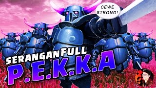 SERANGAN FULL PEKKA - CoC Indonesia