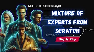 Mixture of Experts Architecture Step by Step Explanation and Implementation🔒💻