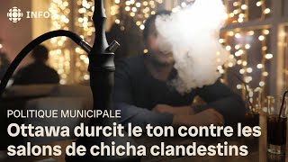 Des salons de chicha clandestins à Ottawa