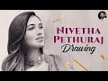 Nivetha Pethuraj Drawing | Pencil Drawing | Actress | Live Art Chennai