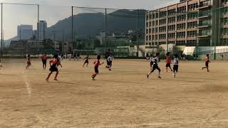 なぎさFC 2017.12.16 王子FC戦2 交流試合 上筒井小学校