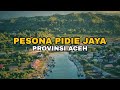 Kota Meureudu /Kabupaten Pidie Jaya 2022 (Drone View) perbandingan infrastruktur dan skyline