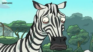 Humans Eat the Zebra Food | Rick and Morty | adult swim
