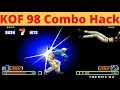 KoF 98 Combo Hack - Shanxian Shu vs Qianlong Huangdi - 拳皇98 plus, arcade yzkof emulator, kof98 plus