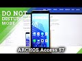 How to Enable DND Mode in ARCHOS Access 57– Activate Do Not Disturb Mode