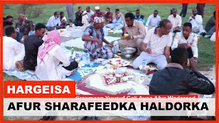 Musharax Cabdiraxmaan Cali Oo Afur Sharafeed Usameeyay Haldoorka Hargeisa