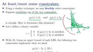 [OR1-Modeling] Lecture 3: Integer Programming] #2 IP formulation (1)