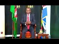 live dp kithure kindiki s urgent adress to the nation after ruto reshuffled his cabinet