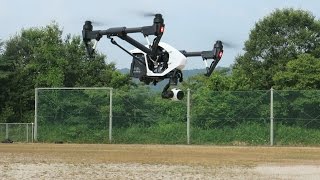 DJI Inspire1 V2.0 「Phantom3追跡！！」 高原での訓練映像 （広島県庄原市）