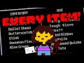 Getting EVERY ITEM in Undertale in less than 2 hours and 30 minutes!