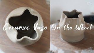 물레로 만드는 도자기 화병:How to make a Ceramic Vase On the Wheel[ONDO STUDIO]