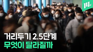 일일 확진자 천 명 위기, 2.5단계 상향 하루 만에 3단계 언급 / 14F