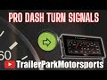 How to add turn signal indicators to your Holley Dash