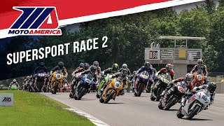 Supersport Race 2 at Alabama 2024 - FULL RACE | MotoAmerica