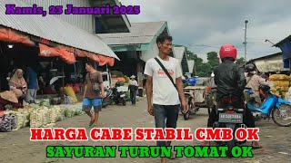 CABE NAIK LAGI SAYURAN OK DI PASAR INDUK PARE KEDIRI JATIM