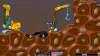 Worms 2 Cool Weapons! (Gameplay Test)