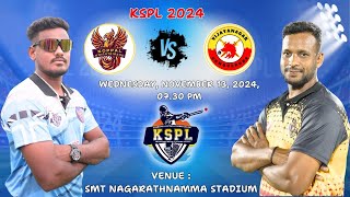 KSPL - 2024 || VIJAYANAGAR CONQUERORS V/S KOPPAL KNIGHT RIDERS || MATCH - 23 ||