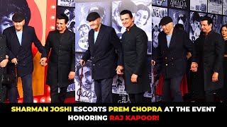 Prem Chopra and Sharman Joshi Attended The Celebration Of 100 Years Of Raj Kapoor!