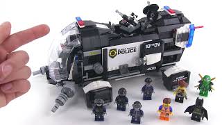 🔄 LEGO Movie 2014 Super Secret Police Dropship review! 70815 re upload