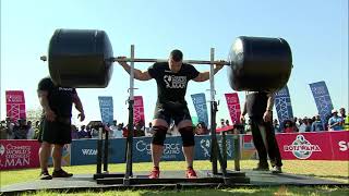 Luke Stoltman, Mark Felix, and Johannes Årsjö Get Under the Bar for 700 LBS Squat Lifts | 2016