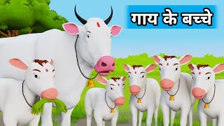 gaay ke bacche | cow | cow cartoon | cow videos | cow dance | cow video | cow song | cows | gaiya