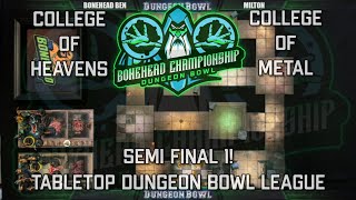 Heavens vs Metal - Bonehead Dungeon Bowl Championship - Semi Final 1! (Tabletop Dungeon Bowl)