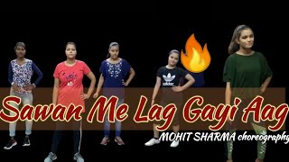 Sawan me lag gayi aag | Easy dance step | Mika | Badshah | Neha kakkar | Ginny weds Sunny | by MOHIT