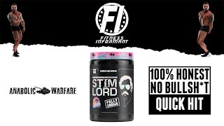 Anabolic Warfare Stim Lord Fully Loaded Quick Hit: Put Out A Hit On Your Workout