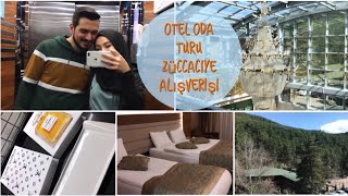 OTEL ODA TURU - DOĞANIN İÇİNDE UYANMAK - ZÜCCACİYE ALIŞVERİŞİ | #herşeyaşkla #gezgingurmeler #vlog