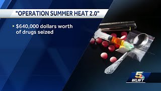 Gov: 197 arrests made in Kentucky during ‘Operation Summer Heat 2.0’ drug crackdown