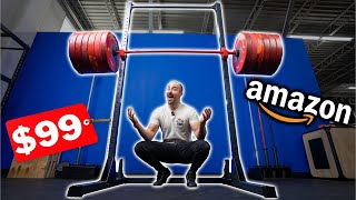 I BOUGHT the CHEAPEST Squat Rack on AMAZON I Could Find…