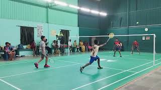 SRIRAM/NATHAR (VS)ASVARAJ/SARVESH | U-13 BD FINALS AT ABC New year match -2024#aranthangi #badminton