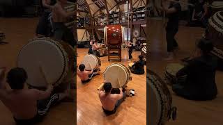 【太鼓#08】色んなスタイルあるよ A sneak peek into our rehearsal　 #鼓童 #kodo