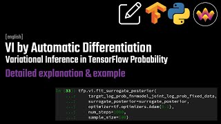 Variational Inference by Automatic Differentiation in TensorFlow Probability