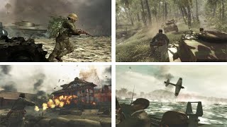 Call of Duty 5 - Japanese Campaign Full Walkthrough