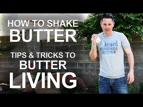 How To Make Butter At Home - Easy Experiment! How To Make Butter At Home - Easy Experiment!