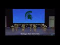 michigan state university dance team finals jazz 2023 uda college nationals 12th place