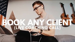 My secret.. Book ANY SMMA Client | LIVE Coaching Call