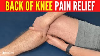 How to Fix Back of Knee Pain in 30 SECONDS