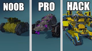 NOOB VS PRO VS HACKER | Blocky cars online