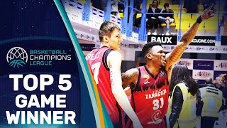Top 5 Game Winner - Regular Season | Basketball Champions League 2019-20