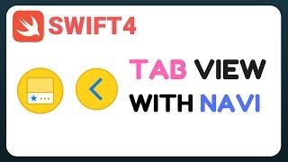 [Swift 4] Make Simple TabViewController with Navigation Controller tutorial