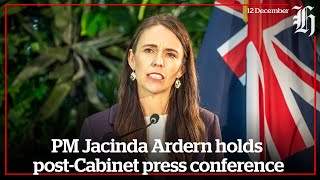 PM Jacinda Ardern holds post-Cabinet press conference.| nzherald.co.nz