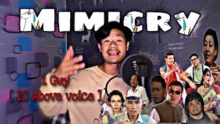 1 Guy , 10 voice Above | Ratan Angom | Mimicry Manipur | Part 1