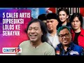 5 Caleg Artis Diprediksi Lolos Ke Senayan : Suara Komeng Tembus 1,7 Juta! | CUMI TOP V