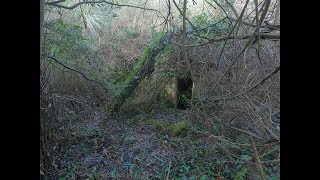 EXPLORATION DU BUNKER ALLEMAND  SOUTERRAIN DANS LA FORET