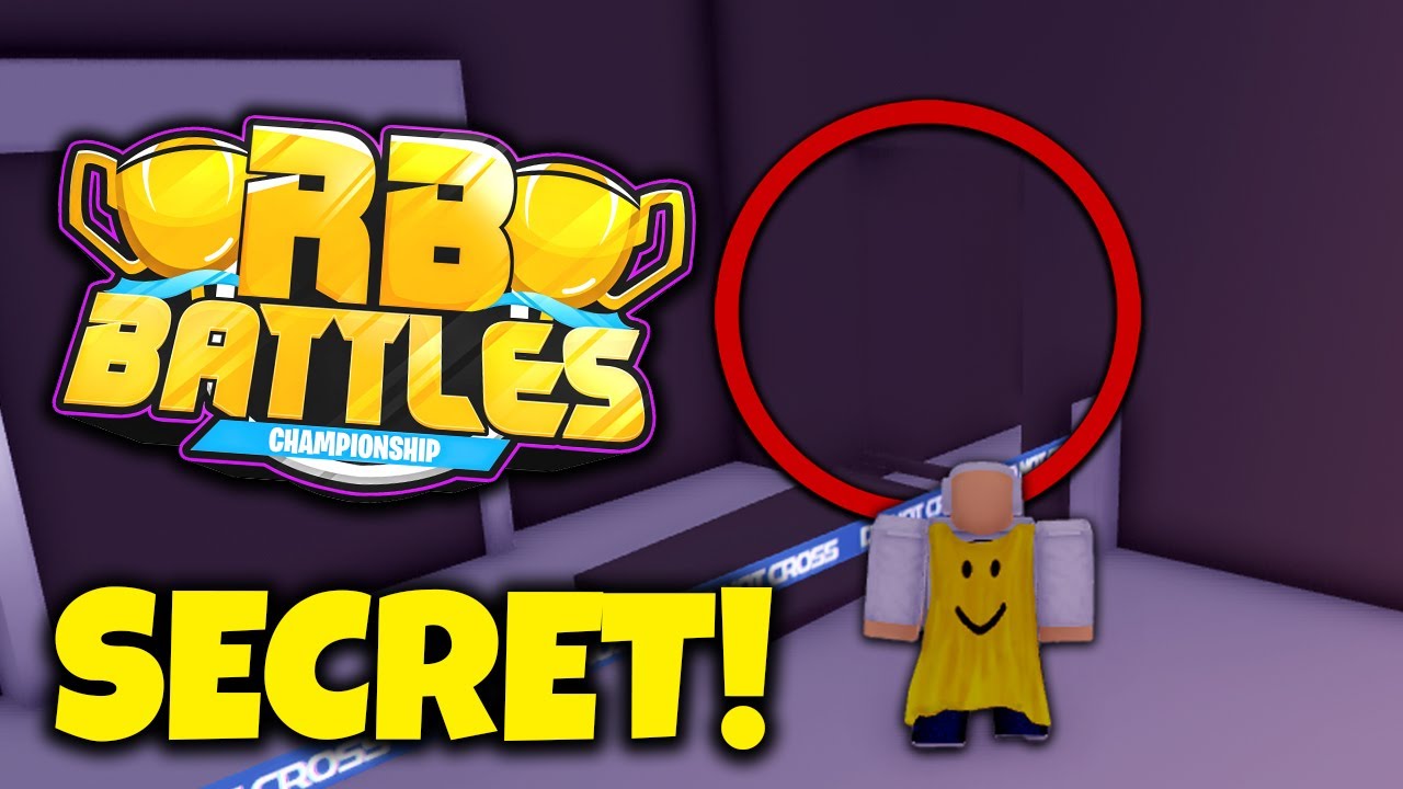 SECRET ROOM FOUND!! (Roblox Battles) - YouTube