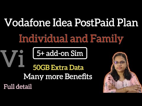 Vi PostPaid Plan / Vi Individual Plan / Vi Family Plan / Vodafone Idea ...