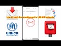 How to send Email to UNHCR Malaysia for resettlement to third country (@rohingyatechnicalcentre2792 )